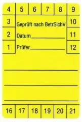 Beha-Amprobe Prüfetiketten FTC00001280D(VE250)