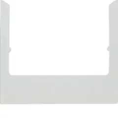 Berker Rahmen eckig alu 13192284