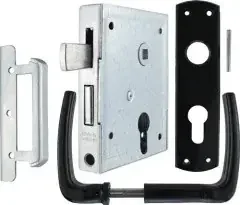 Bever Universal-Kastenschloss DIN L/R PZ hebende F 60mm