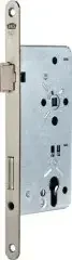 Bks Haustür-Einsteckschloss 0024 PZW 22/65/92/10mm DIN L silber rd