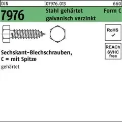 Blechschraube DIN 7976 Sechskant/Spitze C 2,9×9,5 Stahl geh.galv.verz. 2000St.