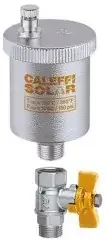 Caleffi autom. Schnellentlüfter Solar Größe 3/8Z m Kugelhahnabsperrung