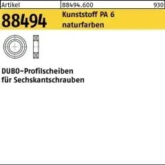 Dubo Profilscheibe R 88494 f.6-kantschrauben 231 – M36x10 Polyamid 6 naturf. 10St.