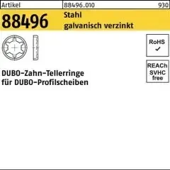 Dubo Zahntellerring R 88496 418-37,5×26 Stahl galv.verz. 50 Stück