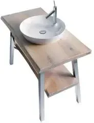 Duravit Aufsatzbecken CAPE COD o ÜL m Arm-Ins d= 480mm 1 HL we