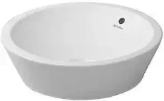 Duravit Aufsatzbecken STARCK 1 m ÜL o HLB d= 530mm geschl o HL we