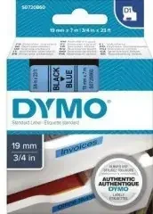 Dymo Schriftbandkassette D1 S0720860 19mmx7m sw auf bl