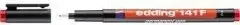 Edding Folienschreiber 141 F 4-141002 0,6mm permanent rot