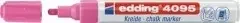 Edding Kreidemarker 4095 neonrosa Strich-B.2-3mm Rundspitze