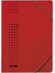 Elba Eckspanner chic 400010059 DIN A4 150Bl. Karton rot