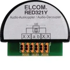 Elcom Audio-Auskoppler RED321Y