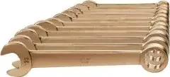 Endres Tools Ringmaulschlüsselsatz 11-tlg.SW 10-32mm Alu-Mehrstoff-Bronze