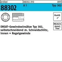 Ensat Gewindeeinsatz R 88302 Typ 302 M16x 22 A 1 10 Stück