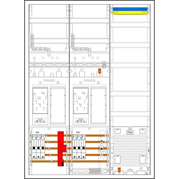 f-tronic Komplettschrank 7195599 Typ EHZ732APZ50B6ÜS