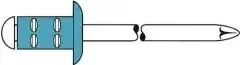 Gesipa Blindniet PolyGrip® Nietschaft dxl 4,0×17,0mm VA 50 St.