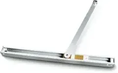 Geze Gleitsch.T-Stop f.TS 3000 V u.TS 5000 weiß 9016 mech.