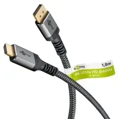 Goobay DisplayPort/HDMI-Kabel 65268