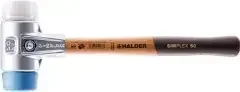Halder Schonhammer SIMPLEX L.350mm Kopf-D.50mm HO Superplast.weiß/TPE-soft blau