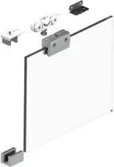 Helm Schiebetürsystem MK-L 80 50kg GLT ESG 8mm Kompletts.