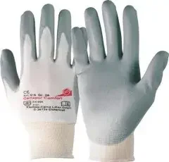 Honeywell Handschuhe Camapur Comfort 619+ Gr.8 weiß/grau Polyamid mitPUR EN 388 Kat.II