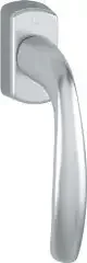 Hoppe Fenstergriff NY 0810/US10 Alu.32-42mm F1/naturf.Secustik®/VarioFit®