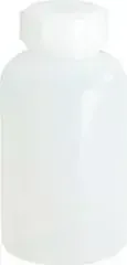 HÜnersdorff Weithalsflasche Gesamt-H.120mm Gesamt-D.64mm PE (LDPE) naturfarben Inh.250ml