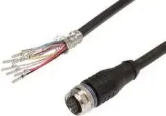 Ipf Electronic Anschlussleitung, 10m, M12 VKA05C25