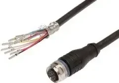 Ipf Electronic Anschlussleitung, 2m, M12 VK205C25
