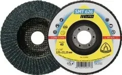 Klingspor Fächerscheibe SMT 626 Supra D.115mm K.120 6Grad kon.INOX ZK