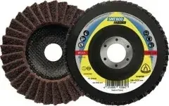 Klingspor Fächerscheibe SMT 800 D.115mm K.coarse 12Grad gewölbt INOX NK