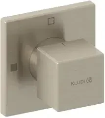 Kludi -DECUS 2-Wege-Umstellung Feinbau-Set Stainless Brushed Nickel PVD