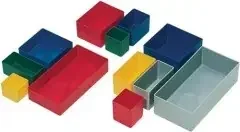 La-ka-pe Einsatzkasten 216x108x63mm grau PS f.Schubl.u.Sortimenskästen