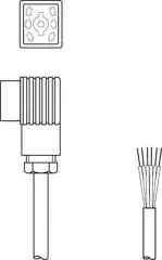 Leuze Anschlussleitung BK7 KB-092- 2000- 6