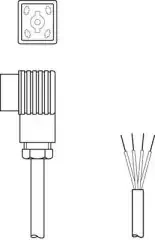 Leuze Anschlussleitung BK7 KB-092- 50011952