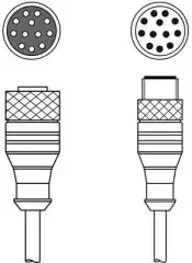 Leuze Verbindungsleitung KDS S-M12-C 50130286