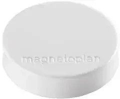 Magnetoplan Magnet Ergo Medium 1664000 30mm weiß 10 St./Pack.