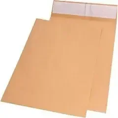 Mailmedia Faltentasche 30021434 E4 hk natron 40mm 100 St./Pack.