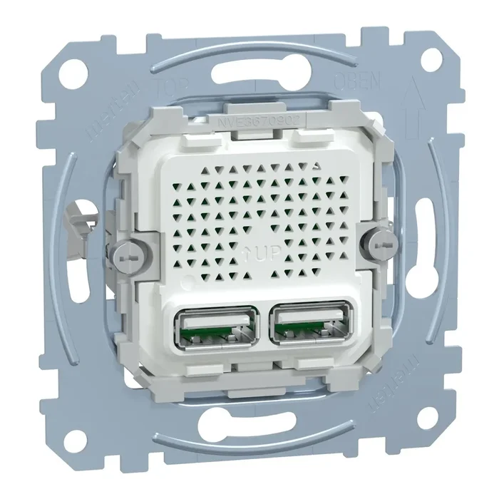 Merten USB Ladestation Einsatz MEG4366-0100