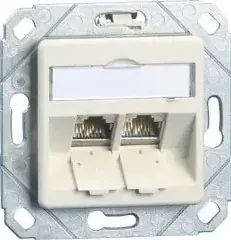 Metz Connect Anschlussdose C6Amodul Upk TN C6Amod-2UPk-270rw