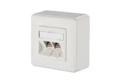 Metz Connect Anschlussdose E-DAT AP 1309120002-E rws