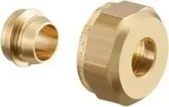 Oventrop OV Klemmringverschraubung Regusol Set, MS DN 20 15mm (4 Stück)