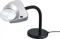 Schweizer Standlupenleuchte Tech-Line Vergr.2x LED Linsen-D.120mm