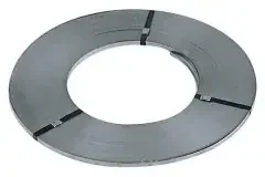 Verpackungsstahlband B13 mmxS0,5mm Lauf-L.2016m STA 2 Ringe a.ca.20kg